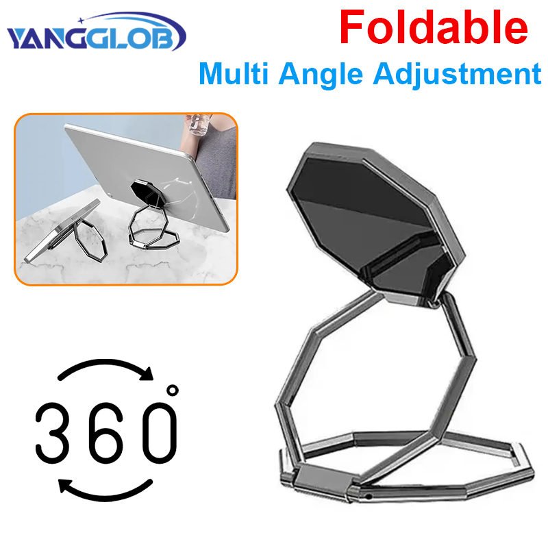 Phone Accessories Holder Car - 360° Rotatable Mobile Phone Foldable Stand