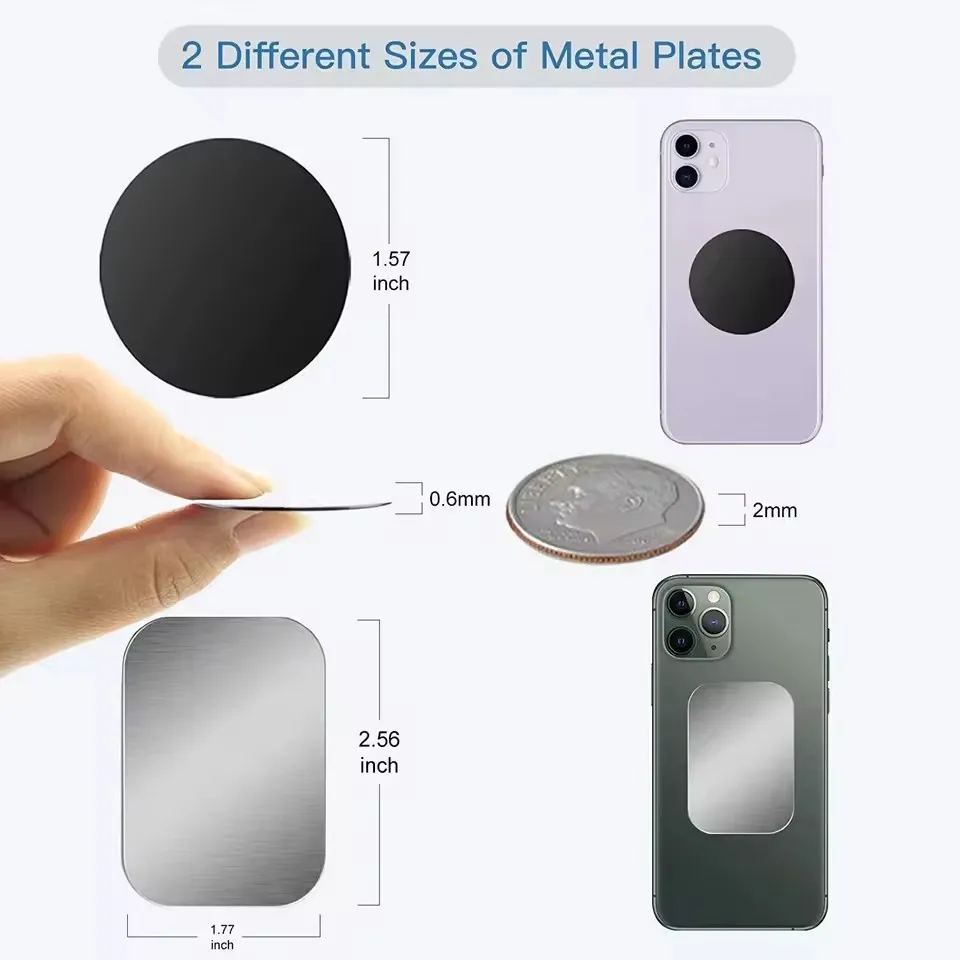 Metal Plate Disk For Magnetic  - Phone Accessories Useful recension och pris