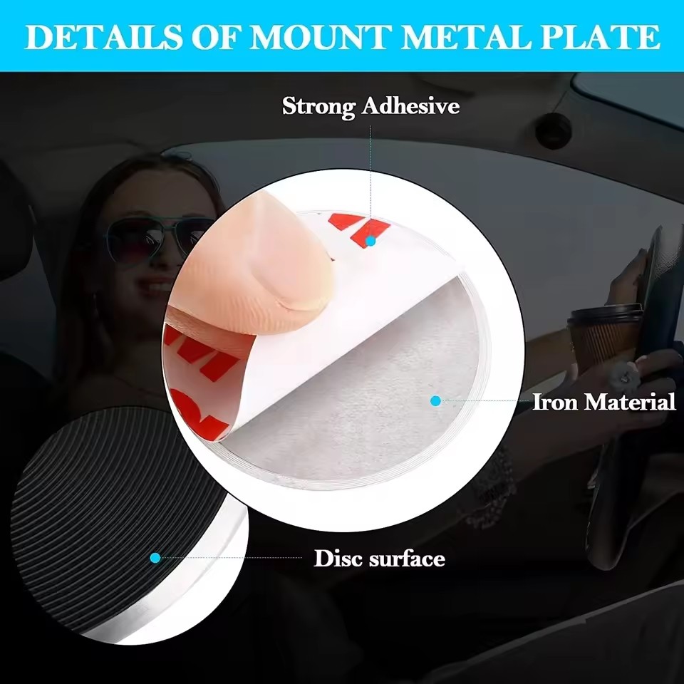 Thin Metal Plate Disk For Magn - Phone Accessories Useful recension och pris