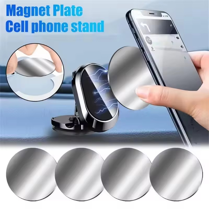 1/50Pcs Magnetic Metal Plate F - Phone Accessories Holder Car recension och pris