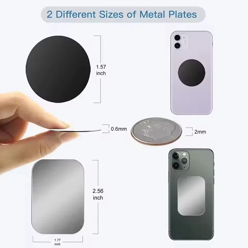Metal Plate Disk For Magnetic  - Phone Accessories Useful recension och pris