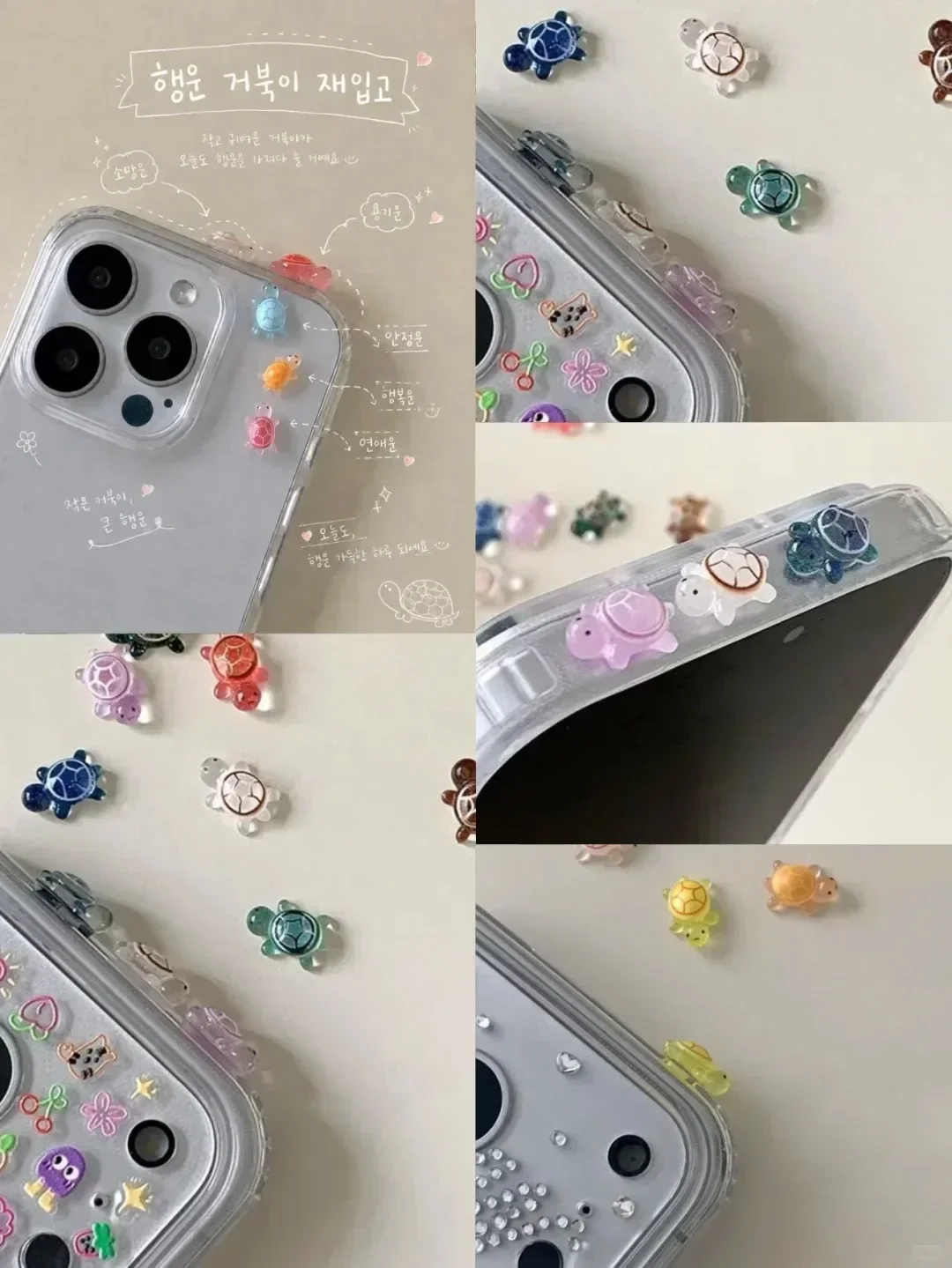 100Pcs/ Lucky Turtle Resin Cha - Phone Accessories Charms recension och pris